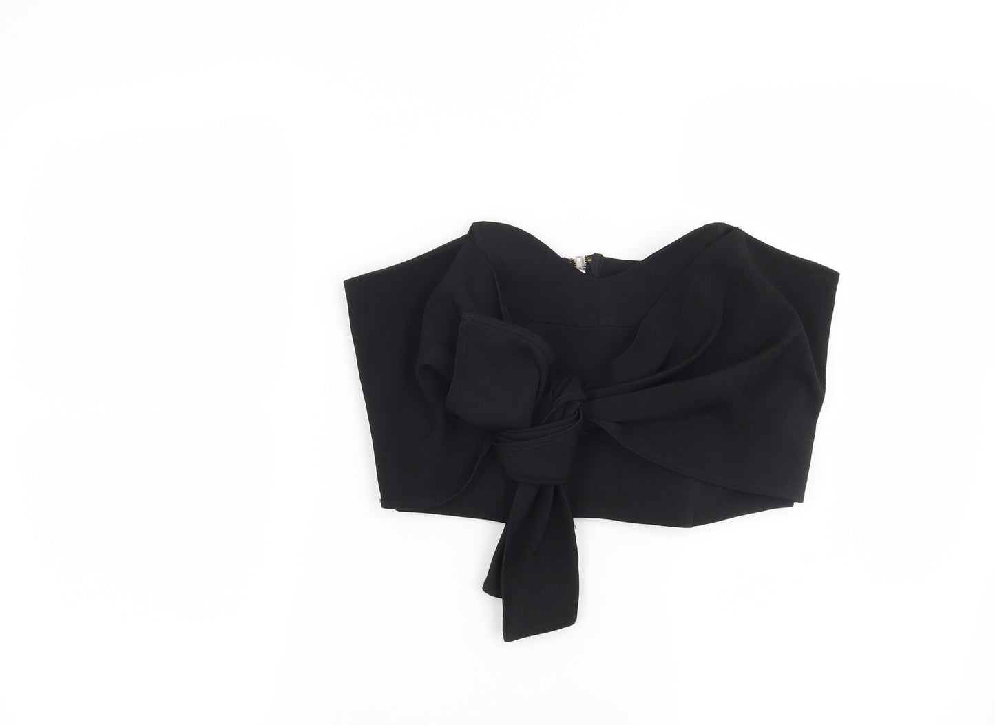 Preworn Womens Black   Basic Blouse Size 10