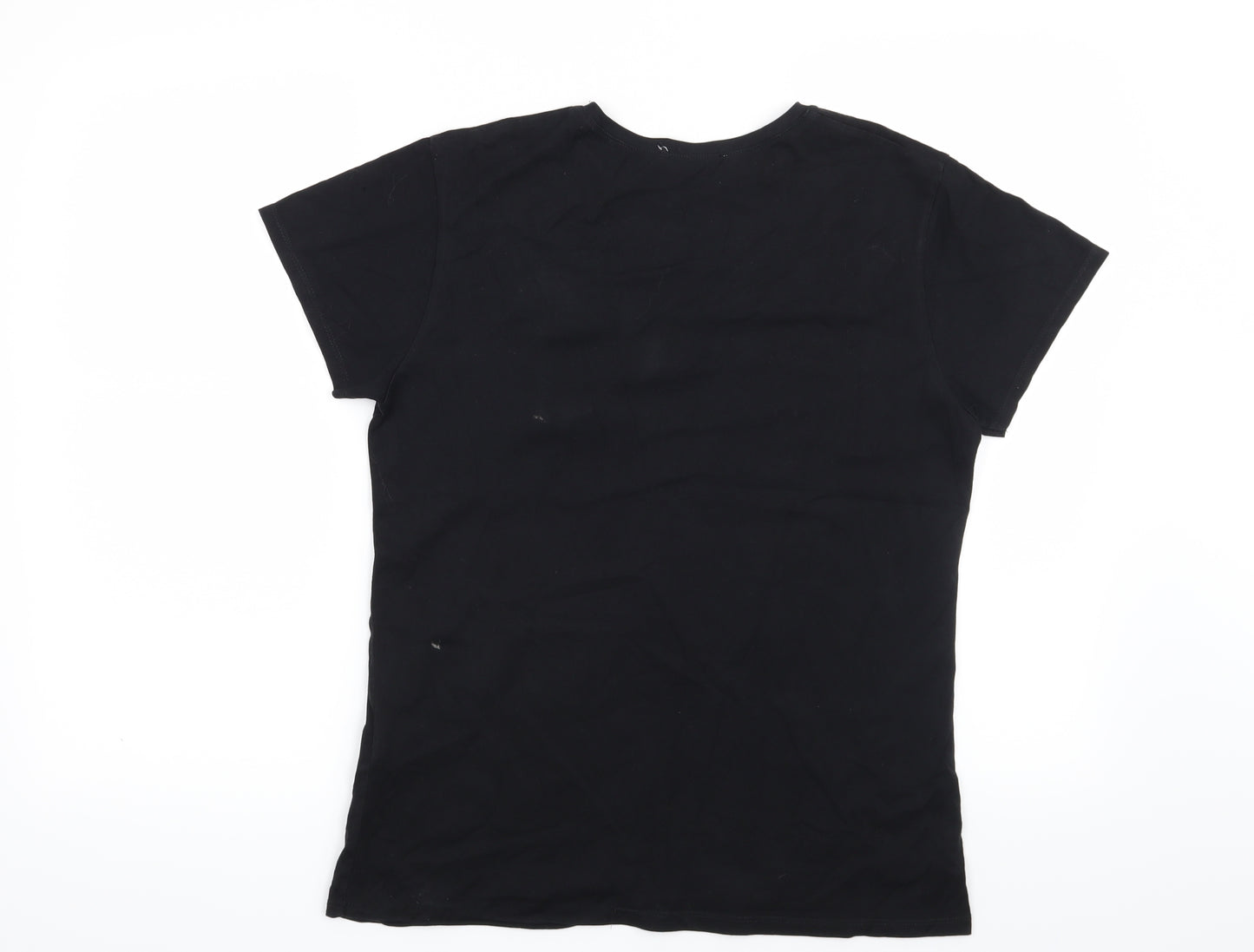 Zara Womens Black   Basic T-Shirt Size M  - Lobster