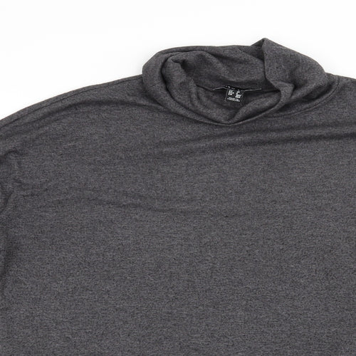New Look Womens Grey   Pullover Sweatshirt Size 10