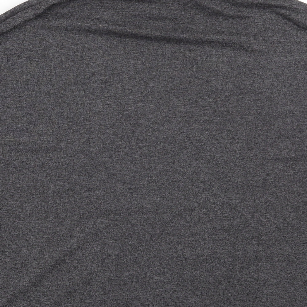 New Look Womens Grey   Pullover Sweatshirt Size 10