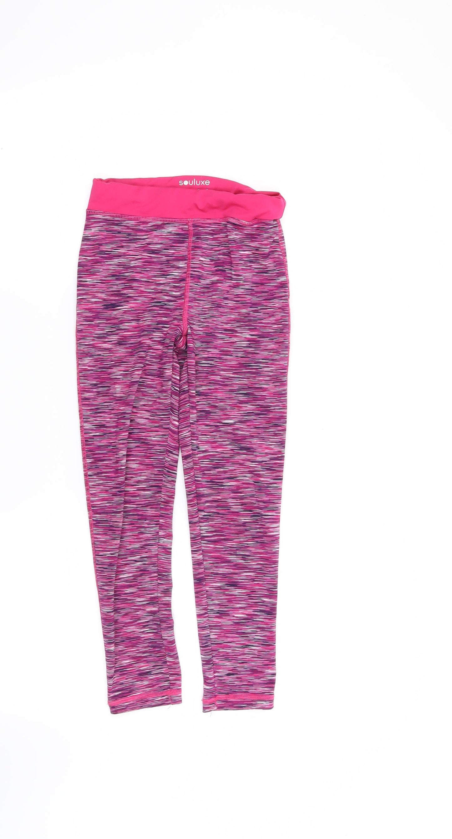 Soul Luxe Girls Pink   Capri Trousers Size 8-9 Years
