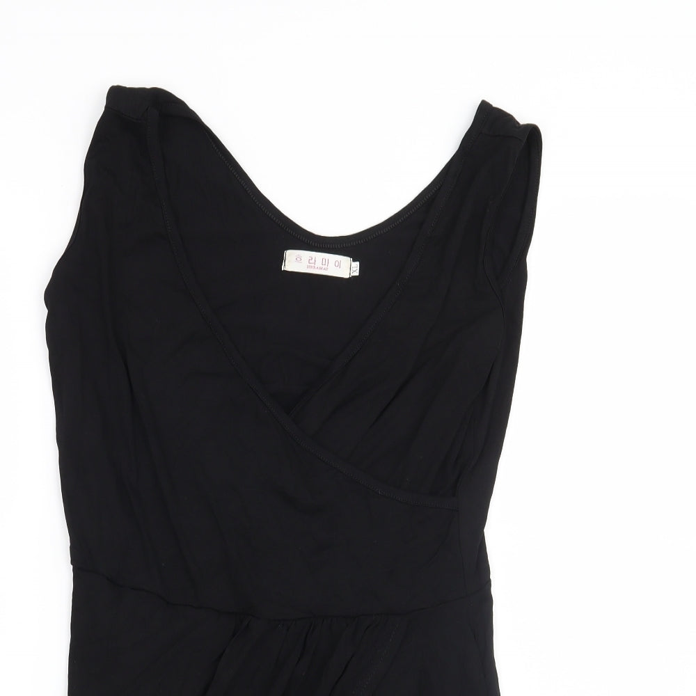 Preworn Womens Black   Basic Blouse Size XL