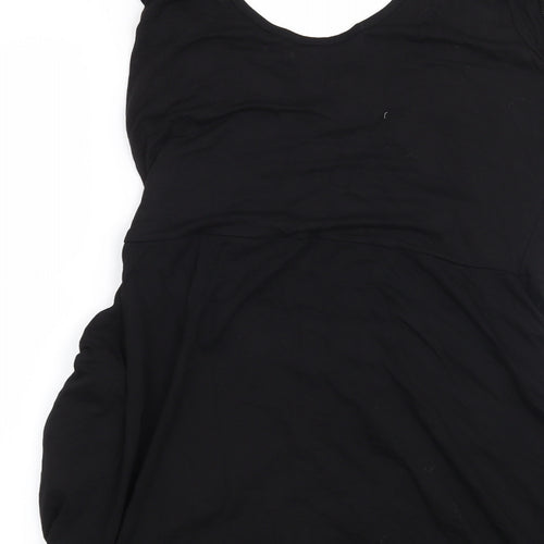 Preworn Womens Black   Basic Blouse Size XL