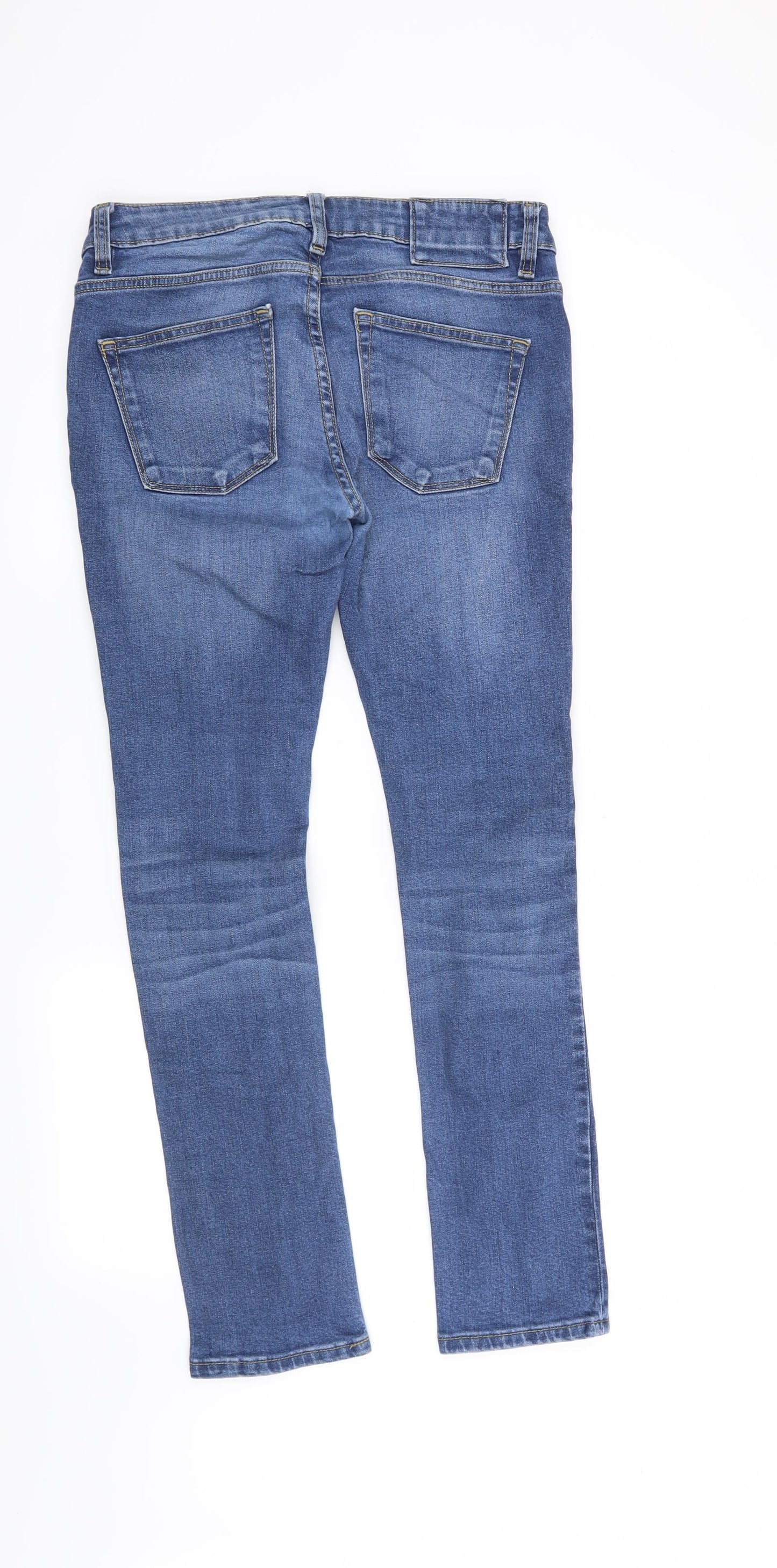 River Island Mens Blue   Skinny Jeans Size 28 in L30 in