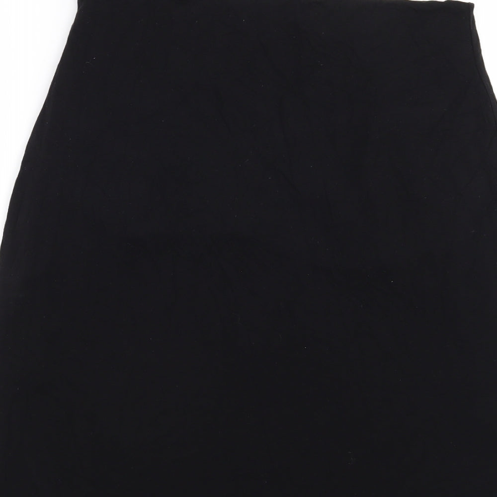 F&F Womens Black   Straight & Pencil Skirt Size 14