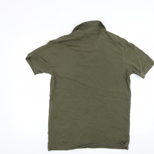 Jack Jones Mens Green    Polo Size M