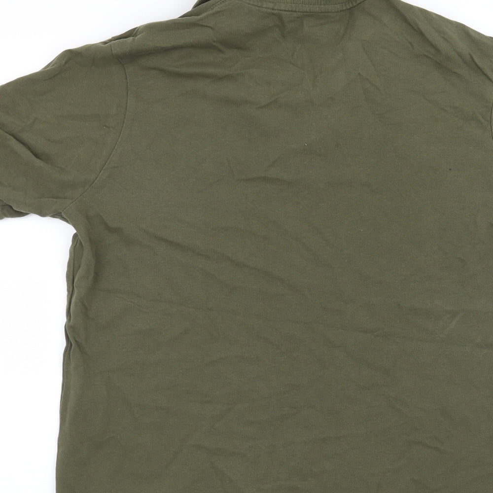 Jack Jones Mens Green    Polo Size M