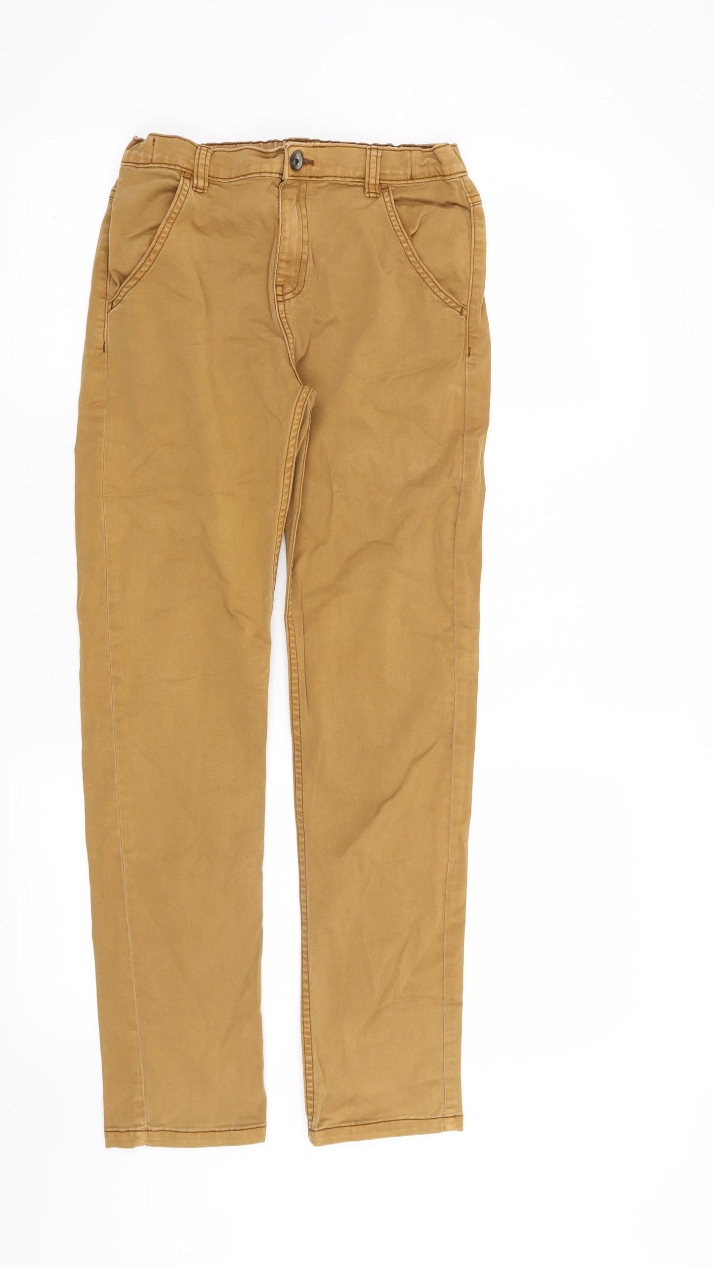 TU Boys Brown   Chino Trousers Size 11 Years