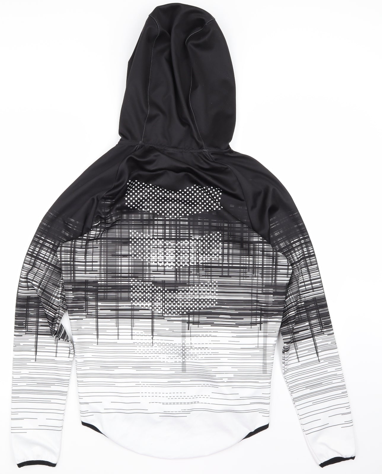 Physiq Mens Black Striped  Jacket  Size S