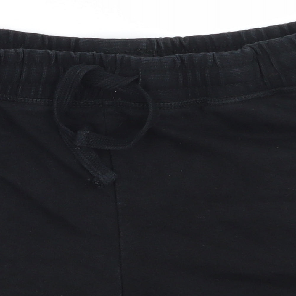 River Isalnd Boys Black   Sweat Shorts Size 9-10 Years