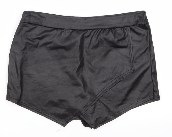 NewLook Womens Black Skort Size 10