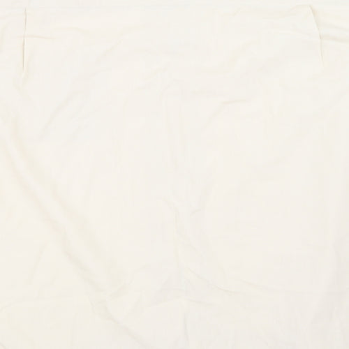 Double TWO Mens Beige    Button-Up Size XL