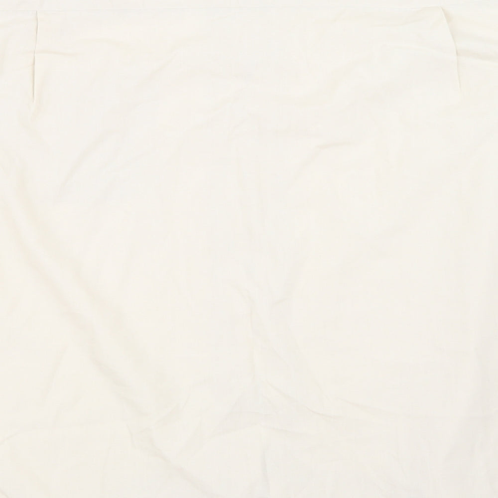 Double TWO Mens Beige    Button-Up Size XL