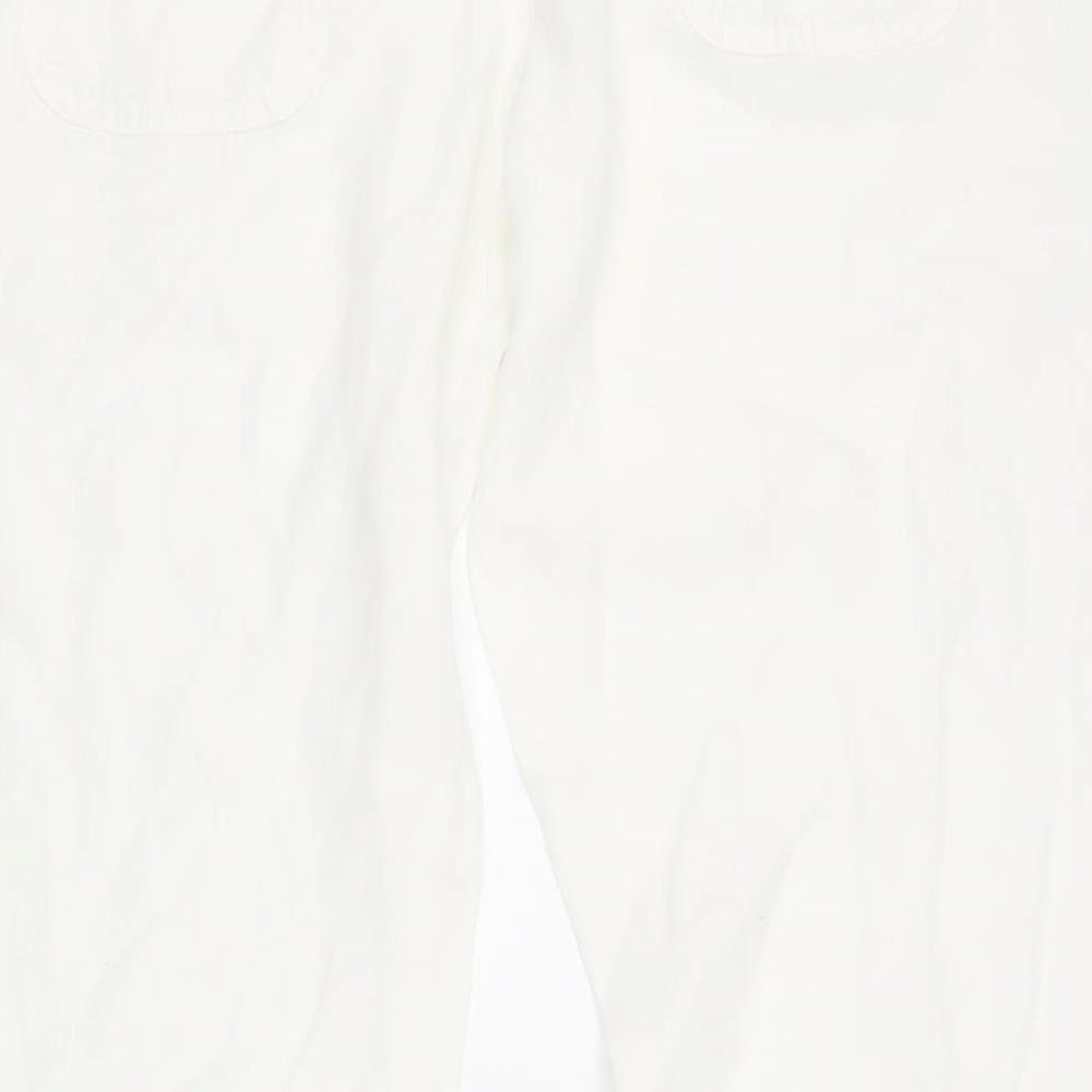 Primark Womens White   Trousers  Size 14