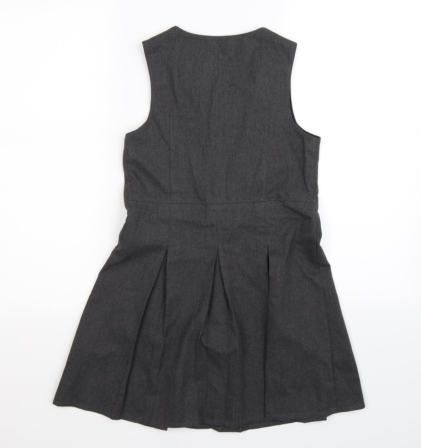 Marks and Spencer Girls Grey   Fit & Flare  Size 8-9 Years