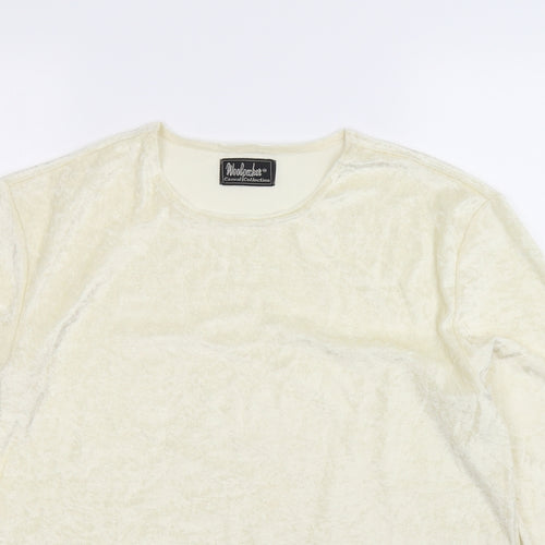 Woodpecker Womens White   Basic T-Shirt Size 12