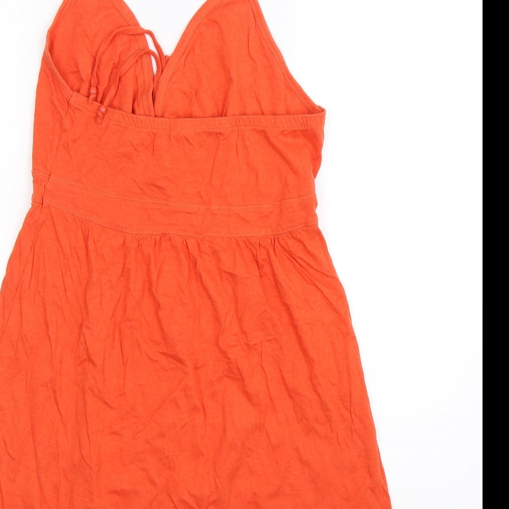 New Look Womens Orange   Fit & Flare  Size 14