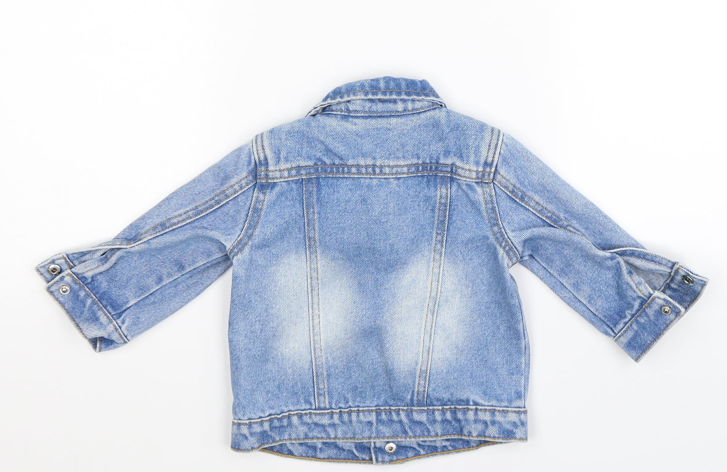 Fred & Flo Baby Blue  Denim Jacket  Size 3-6 Months