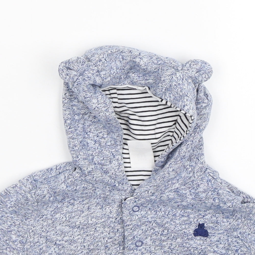 Gap Boys Blue  Jersey Jacket  Size 3-6 Months