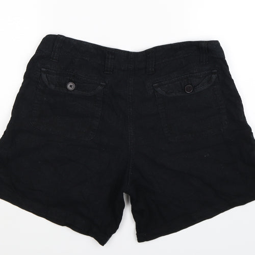 Papaya Womens Black   Bermuda Shorts Size 12