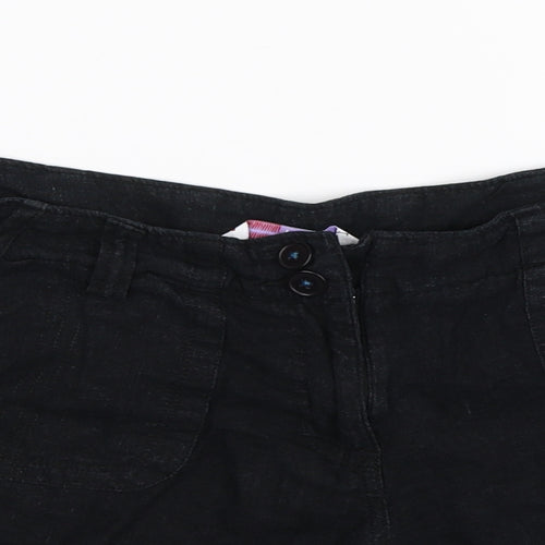 Papaya Womens Black   Bermuda Shorts Size 12