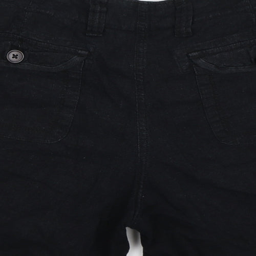 Papaya Womens Black   Bermuda Shorts Size 12