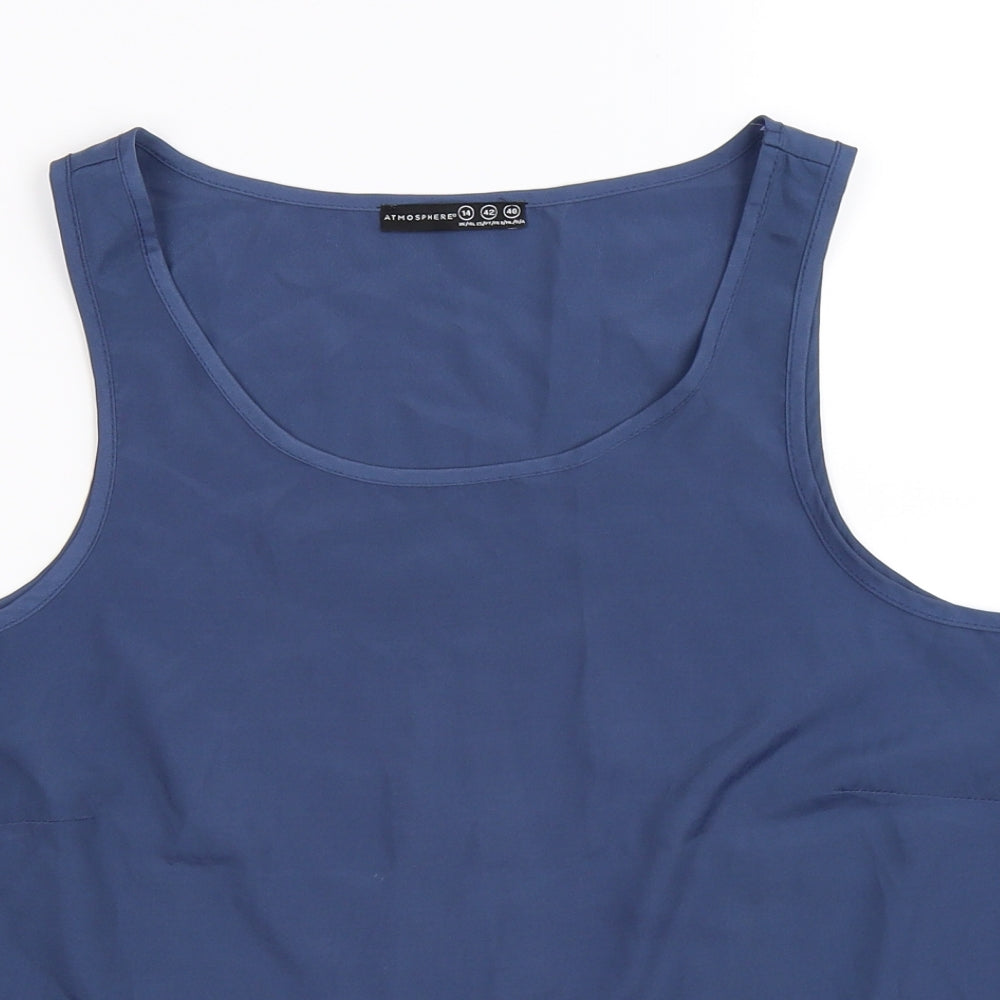 Atmosphere Womens Blue   Basic Tank Size 14
