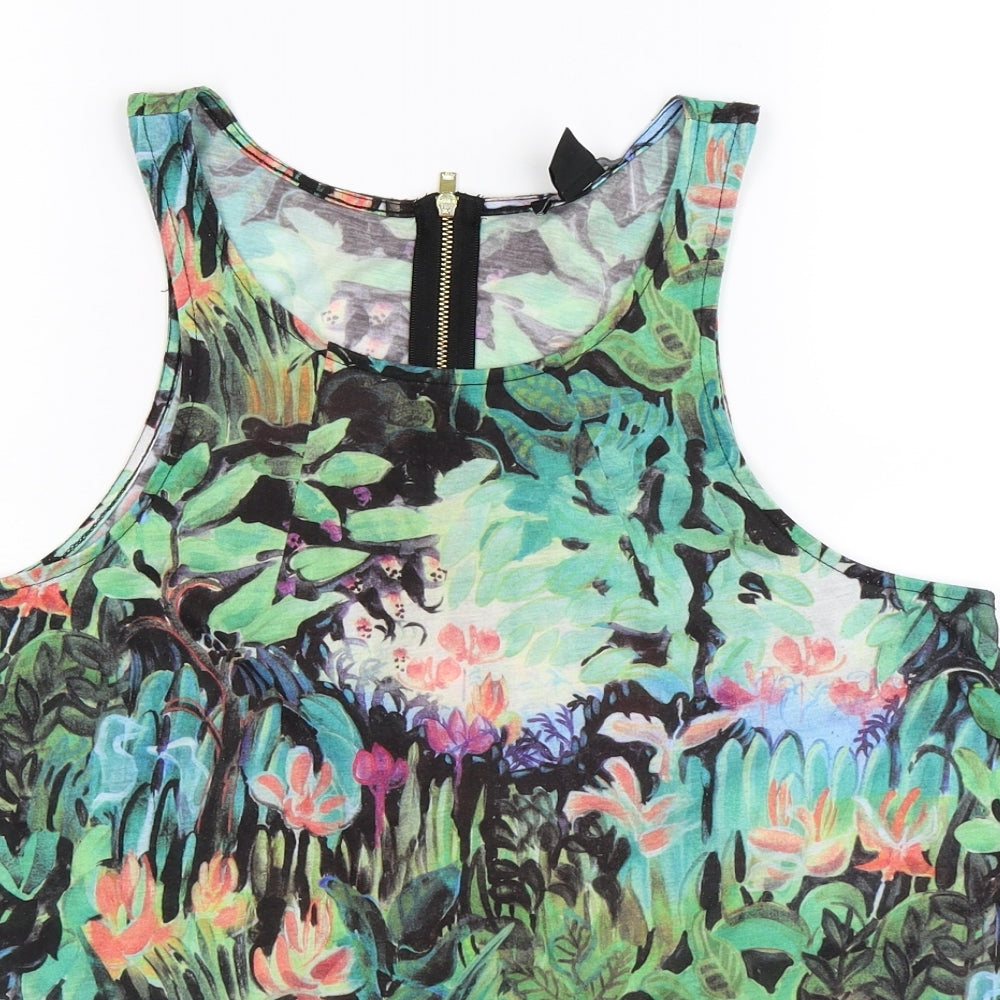 H&M Womens Multicoloured   Basic Tank Size M
