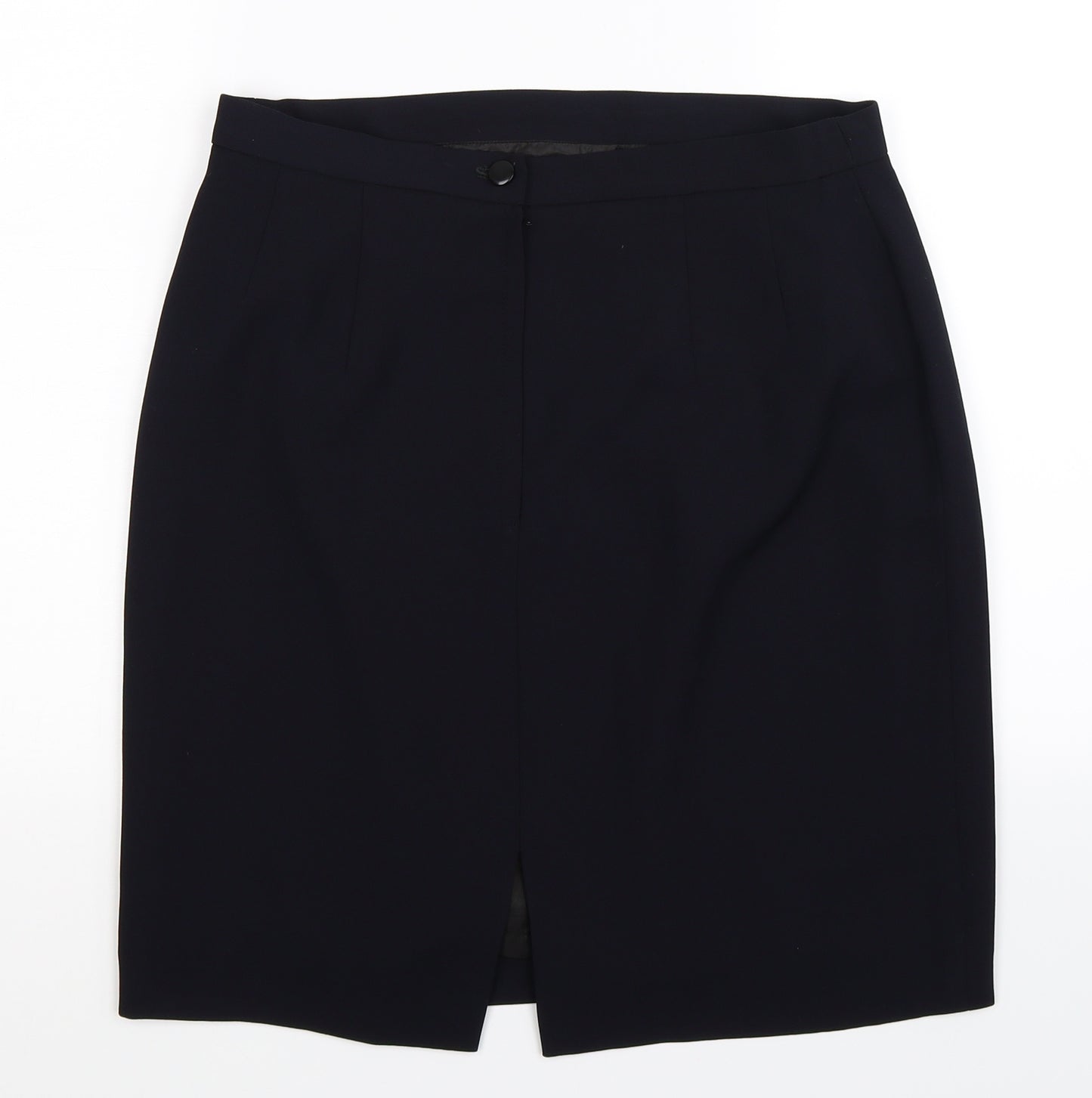 Preworn Womens Blue   Straight & Pencil Skirt Size 30 in
