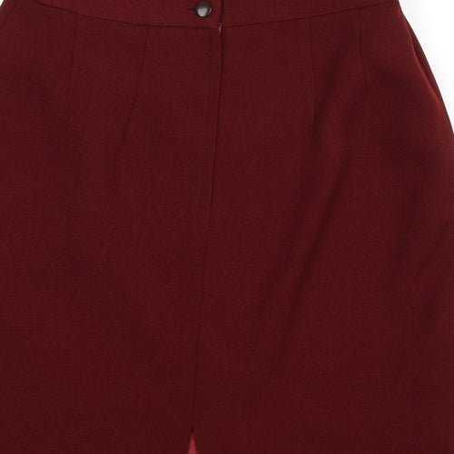 Preworn Womens Brown   Straight & Pencil Skirt Size 28 in