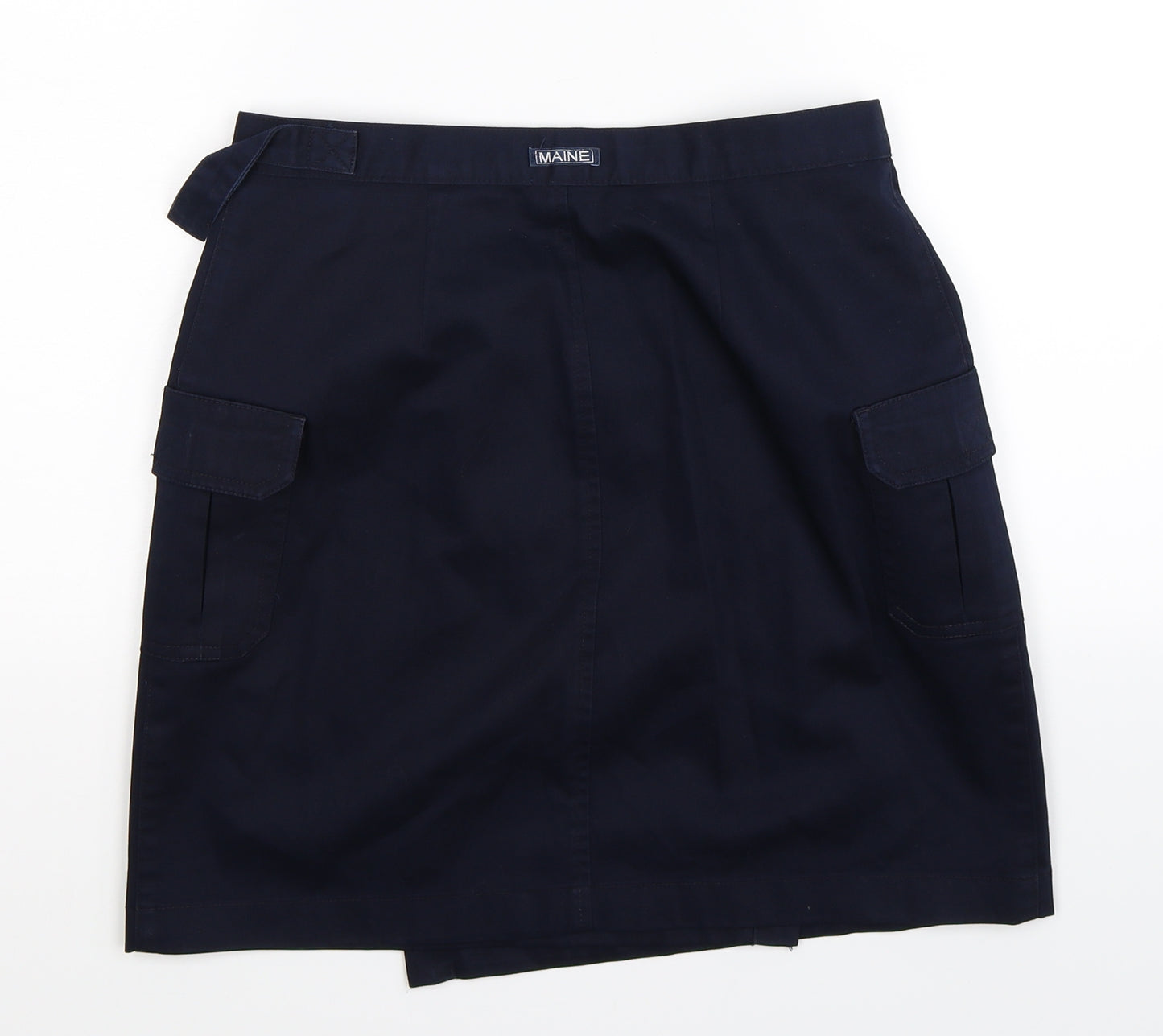 Maine Womens Blue   Mini Skirt Size 12