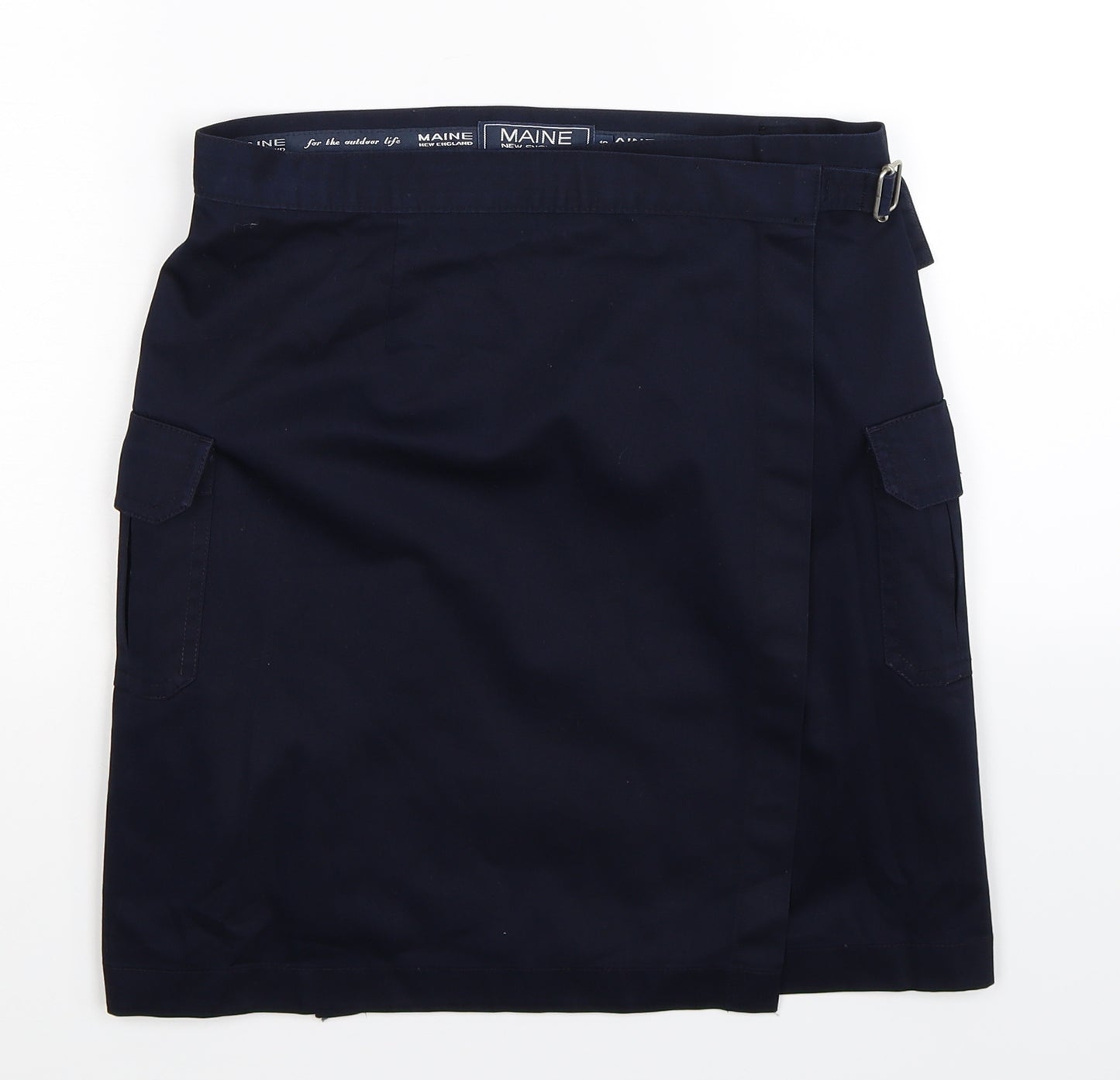 Maine Womens Blue   Mini Skirt Size 12