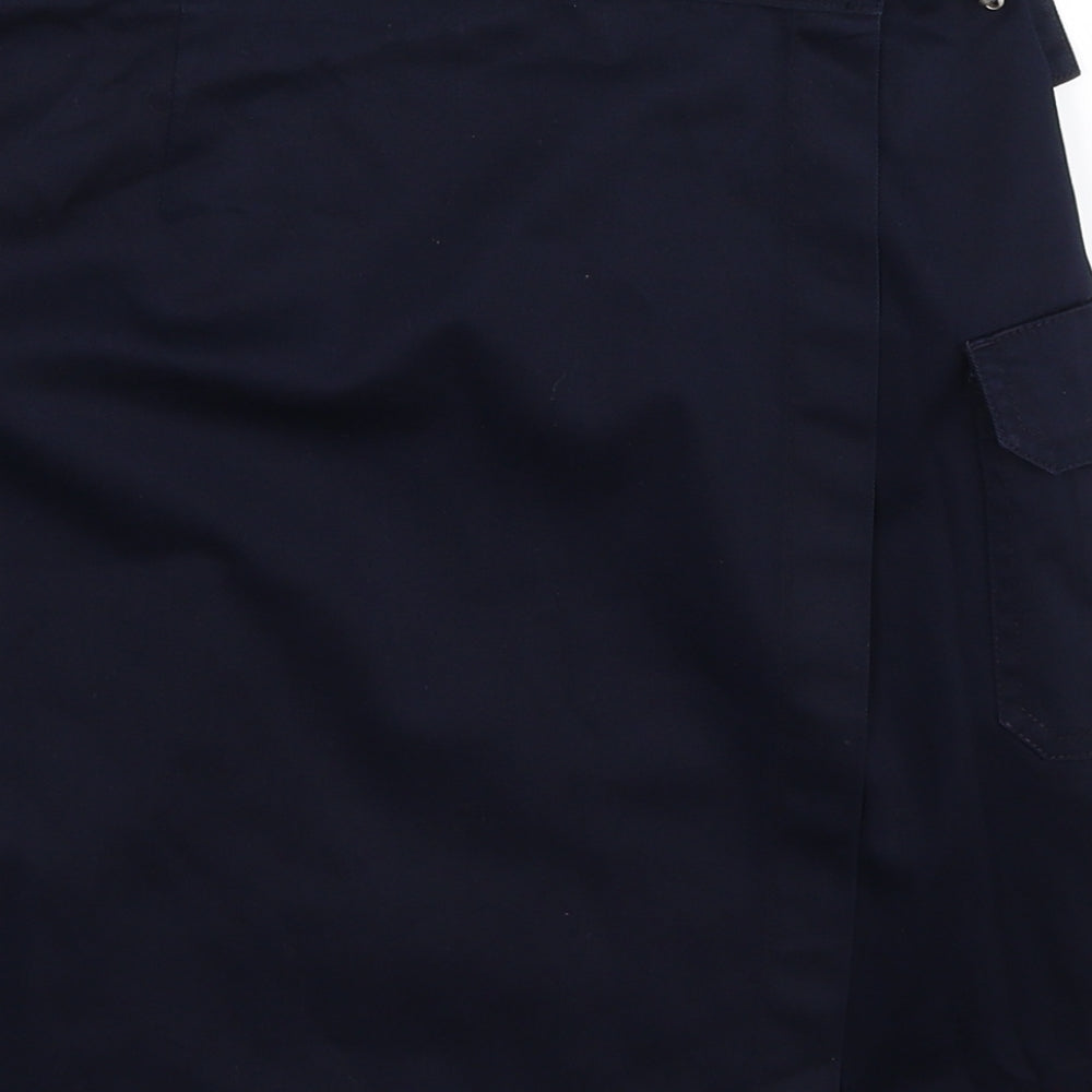 Maine Womens Blue   Mini Skirt Size 12