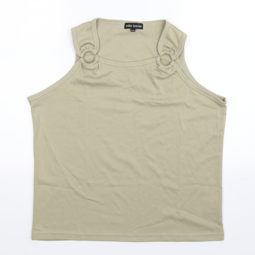 Ellie Louise Womens Green   Basic Tank Size 20