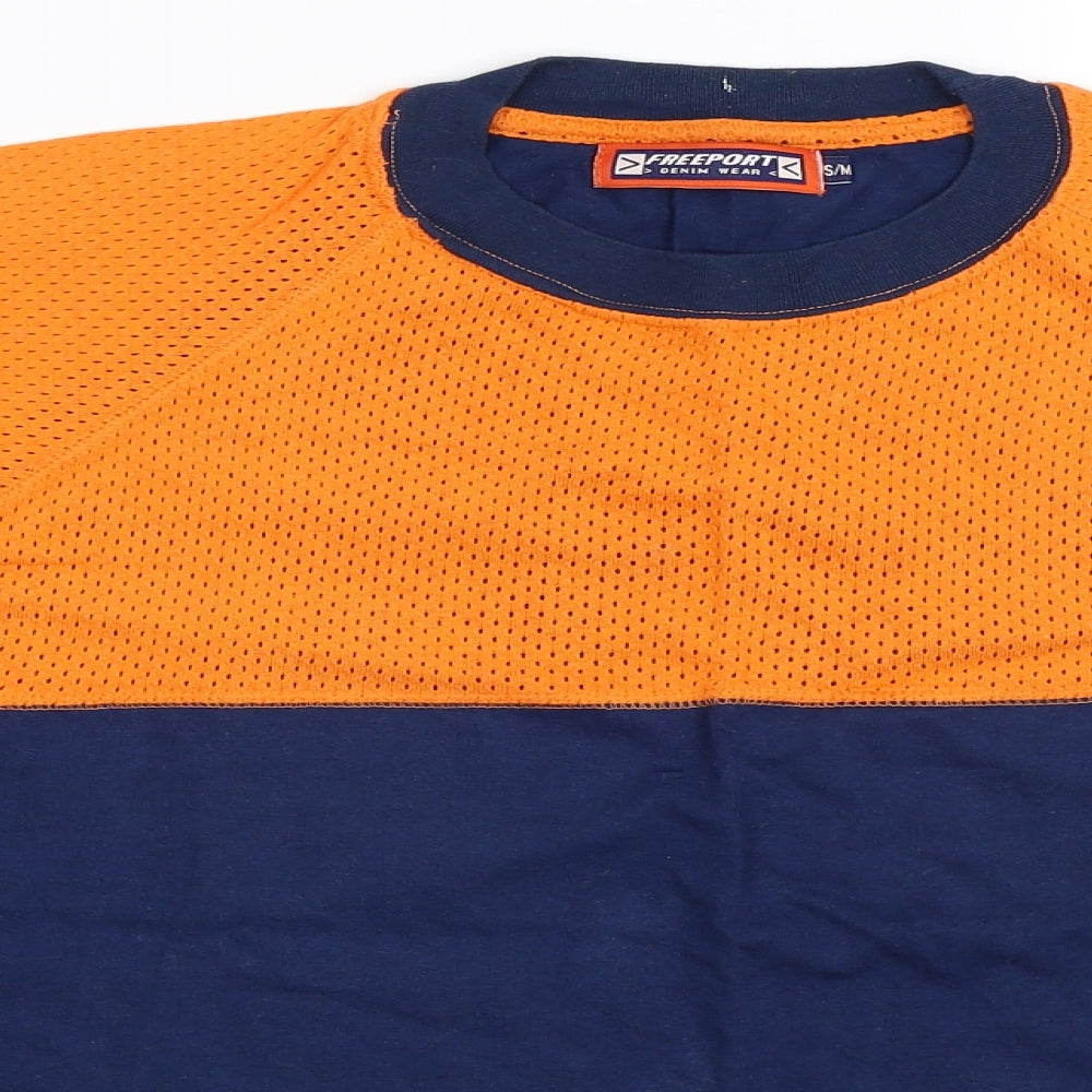 Freeport Mens Multicoloured    T-Shirt Size M