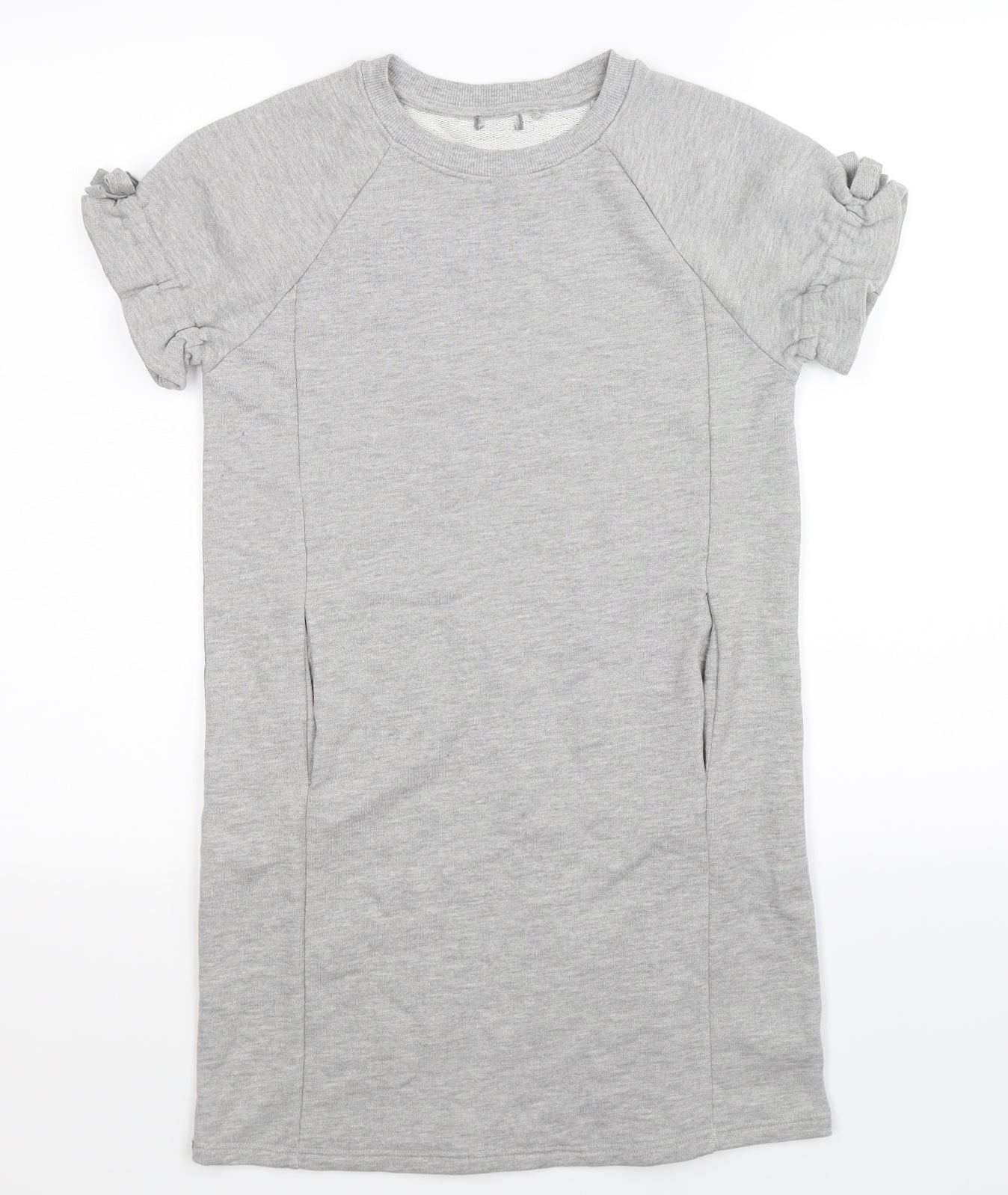 NEXT Girls Grey   Jumper Dress  Size 12 Years