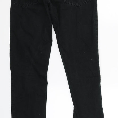 Topman Mens Black  Denim Skinny Jeans Size 28 L30 in