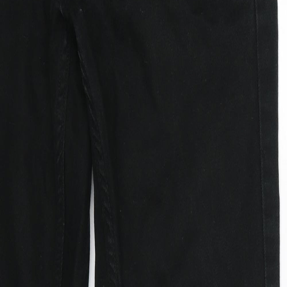 Topman Mens Black  Denim Skinny Jeans Size 28 L30 in