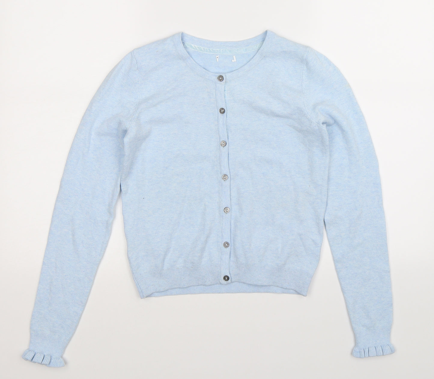 NEXT Girls Blue  Knit Cardigan Jumper Size 11 Years