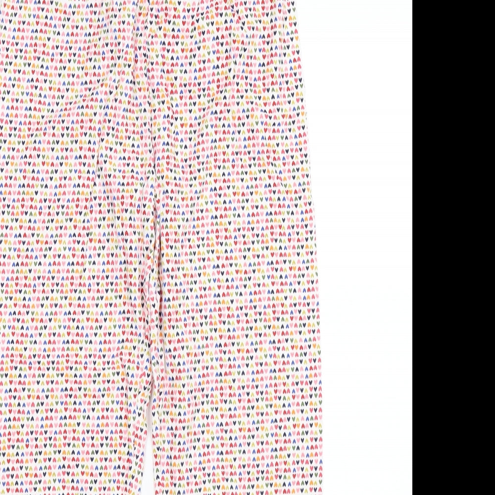 NEXT Girls White Spotted  Cami Pyjama Pants Size 11 Years