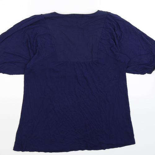 Atmosphere Womens Blue   Basic Blouse Size 14