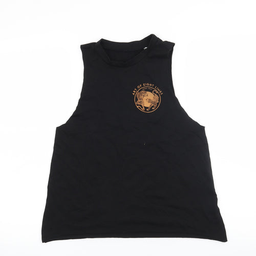 Art Of Eight Limbs Mens Black    T-Shirt Size S