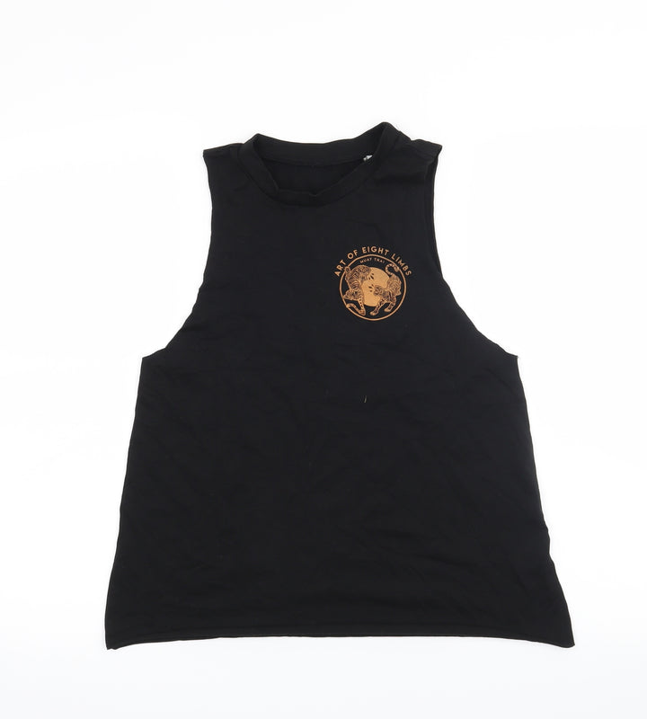 Art Of Eight Limbs Mens Black T-Shirt Size S