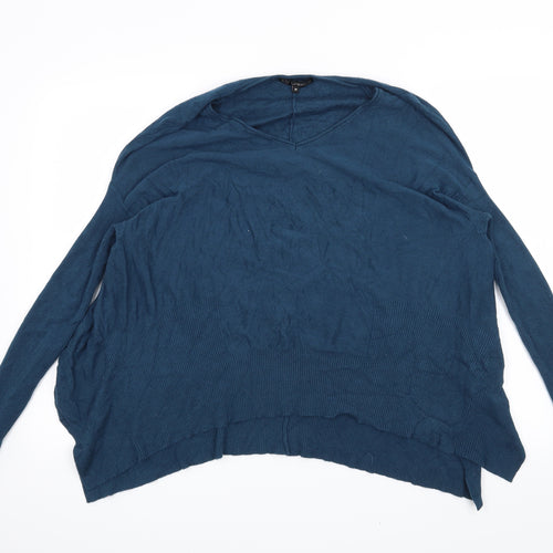 Ky Creations Womens Blue   Pullover Jumper Size M