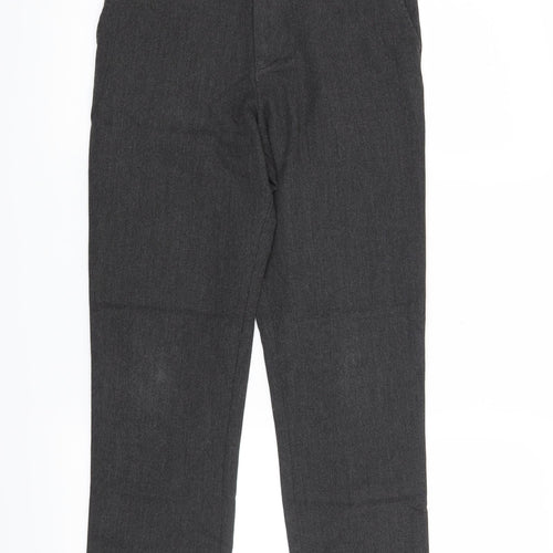 George Boys Grey   Dress Pants Trousers Size 10-11 Years - School pants
