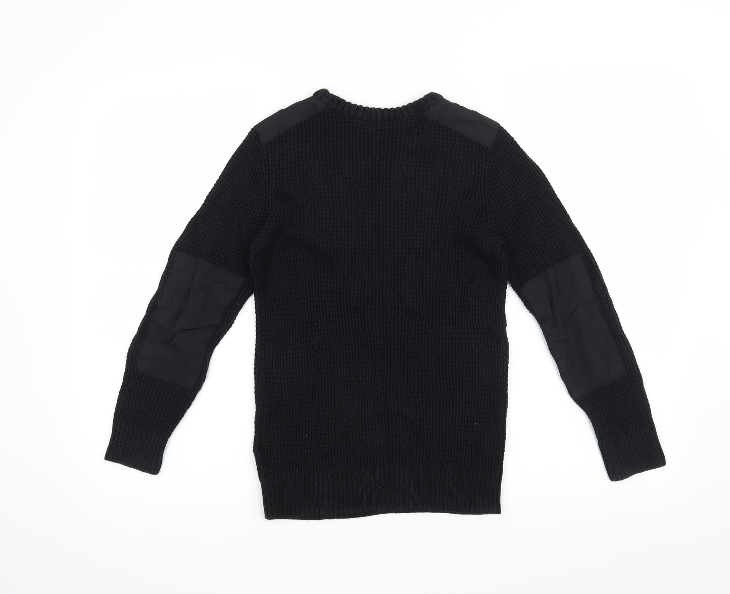 H&M Boys Black   Pullover Jumper Size 9-10 Years