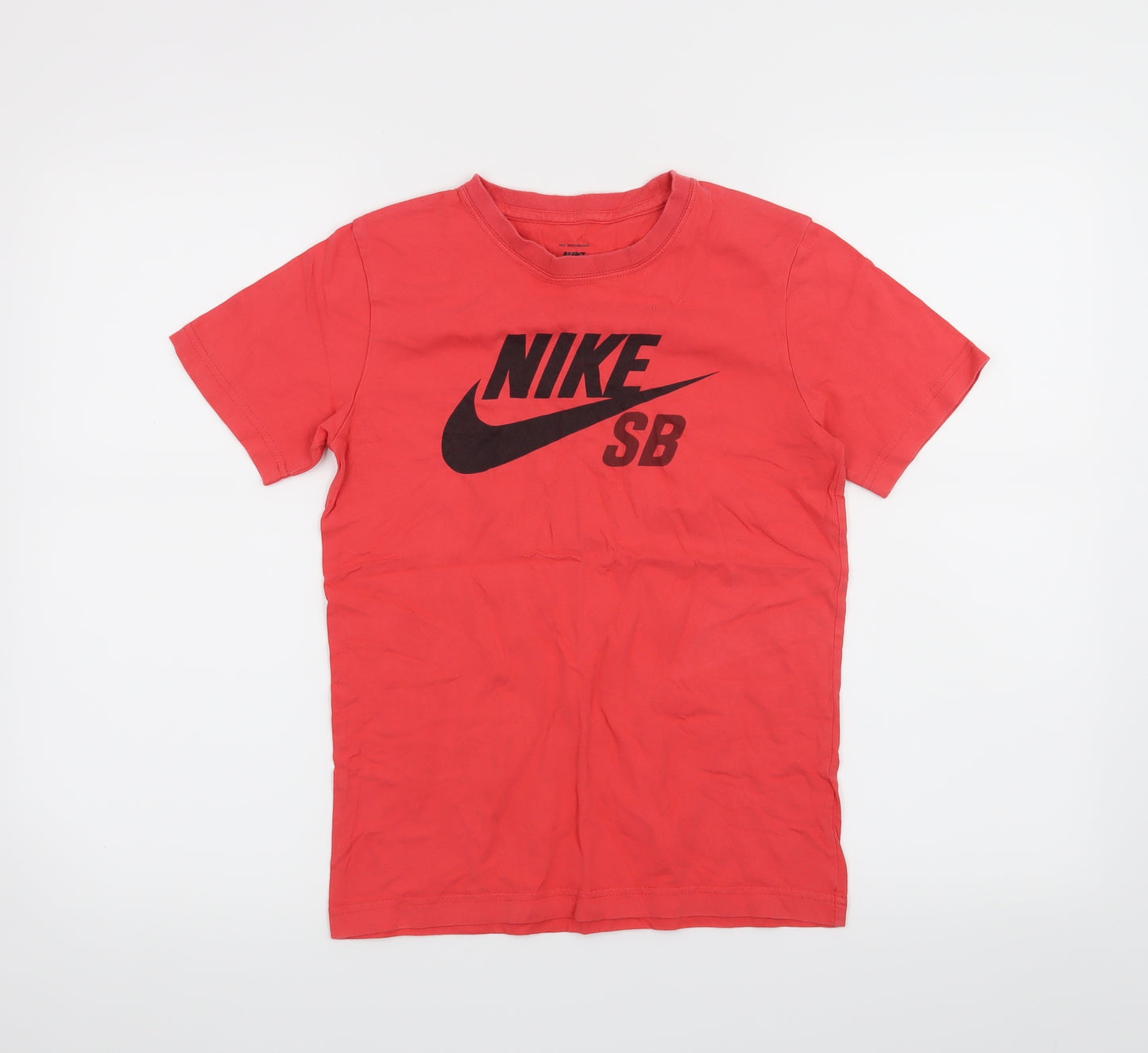 Nike Boys Pink   Basic T-Shirt Size 10-11 Years