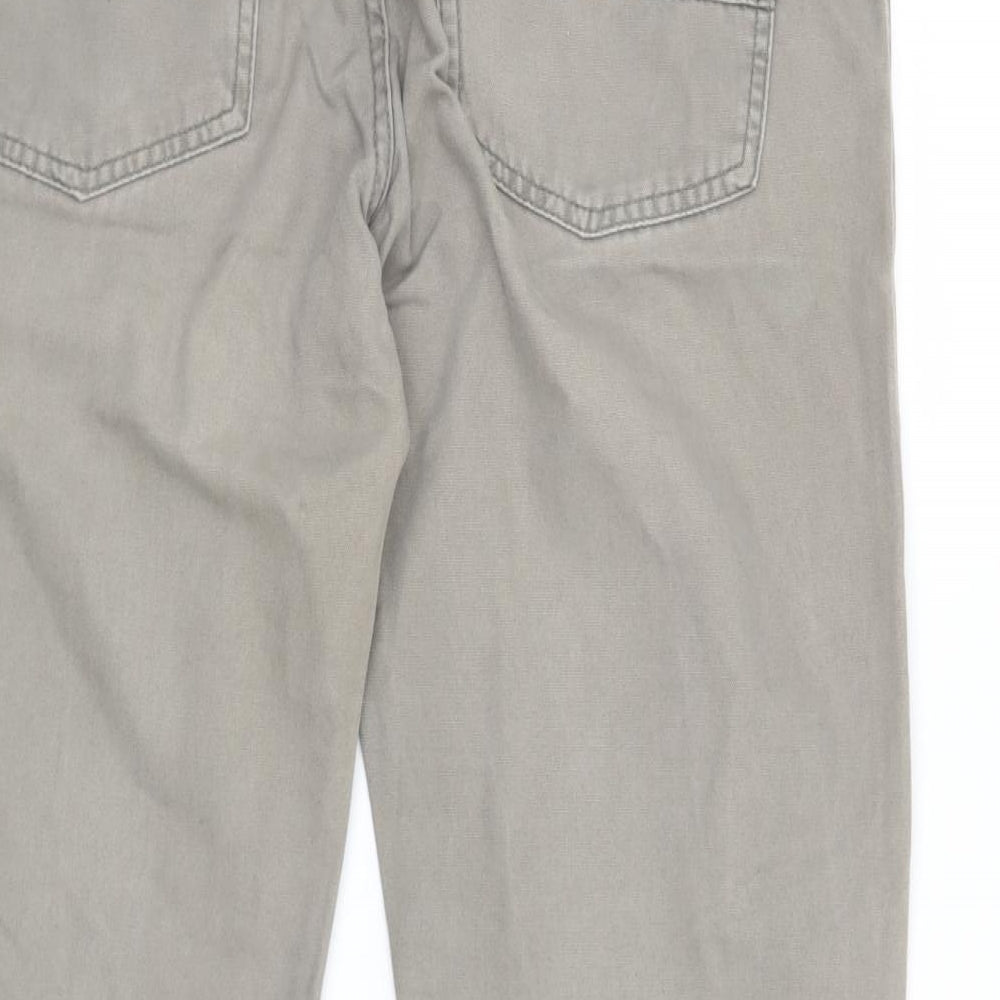 F&F Mens Grey   Straight Jeans Size 34 in L30 in