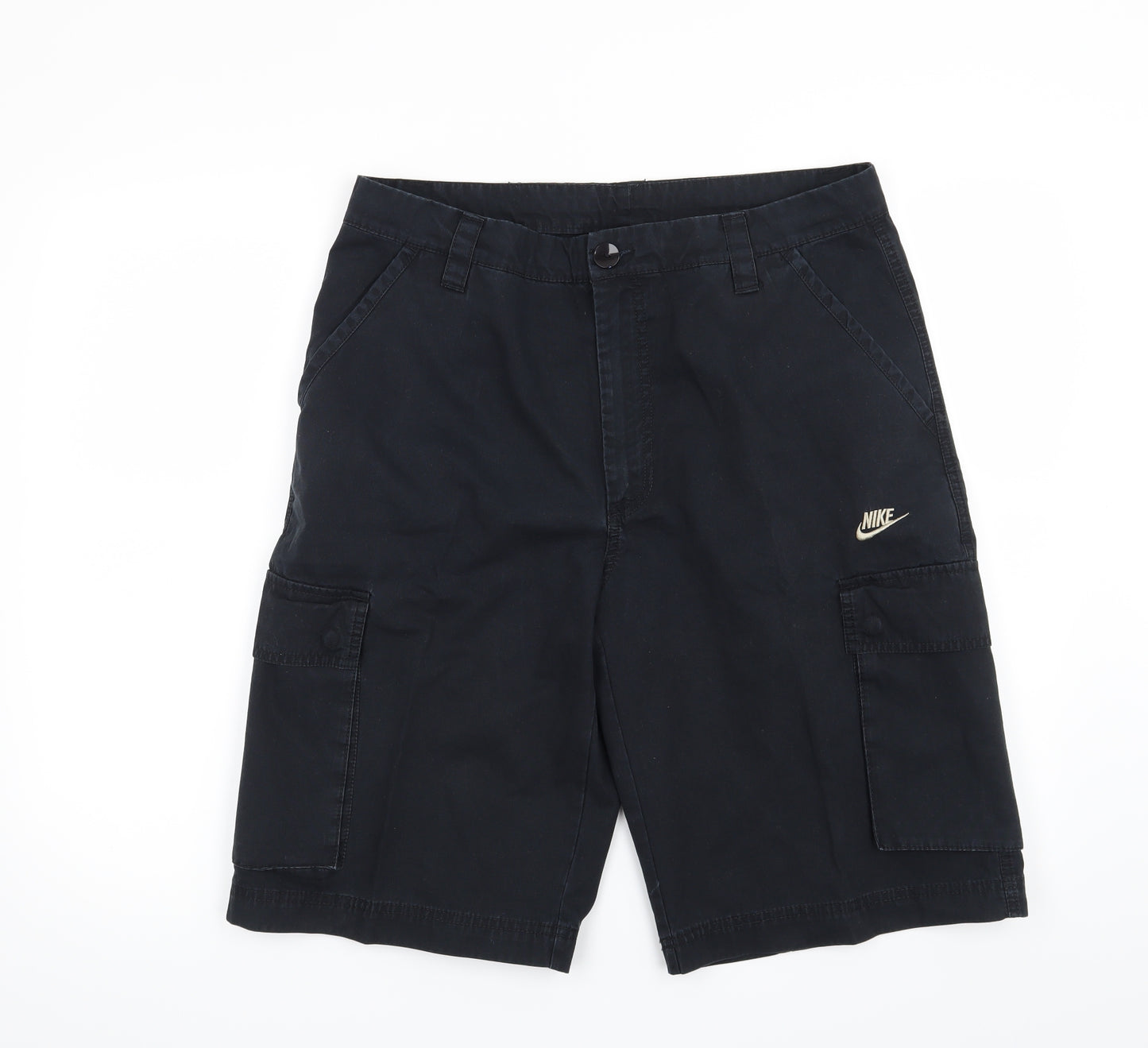 Nike Mens Black   Cargo Shorts Size M