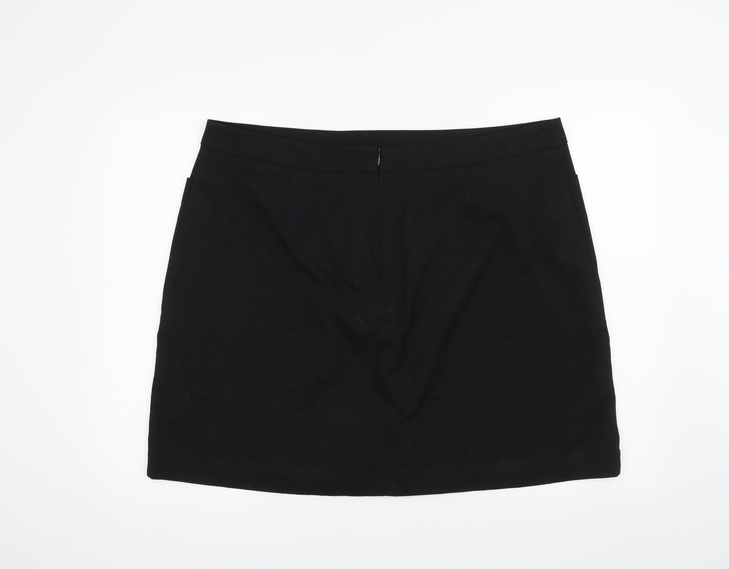 NEXT Womens Black   A-Line Skirt Size 20